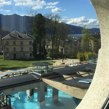 T2 Bis Moderne, Lumineux, Parking Privatif, - Fr-1-555-69 아파트 엑스레뱅