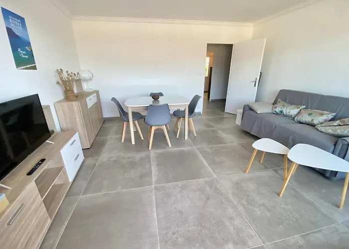 T2 Bis Moderne, Lumineux, Parking Privatif, - Fr-1-555-69 艾克斯莱班